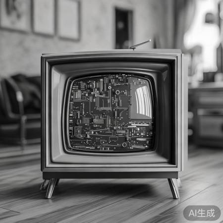 黑白电视机工作原理图解析，穿越