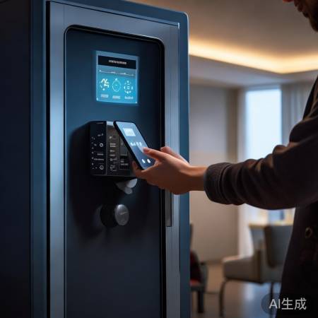 智能保险柜，手机APP控制，家