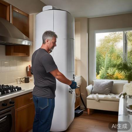 安全操作热水器,防意外。