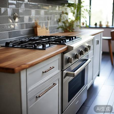 燃气灶两种类型:嵌入式与台式