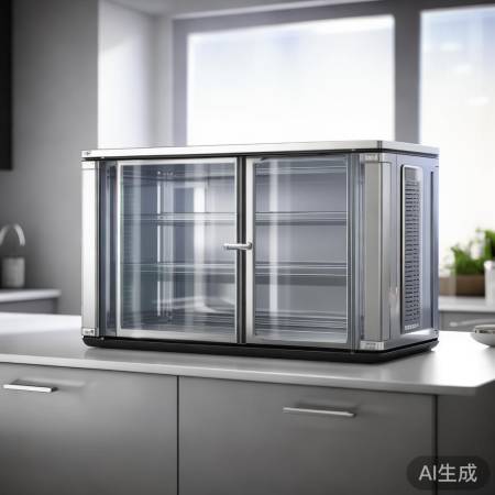 “台面消毒柜，尺寸适中，厨房必