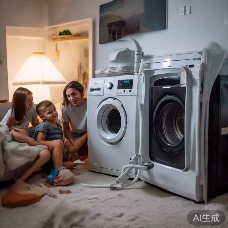 空调水管洗衣机连接技巧