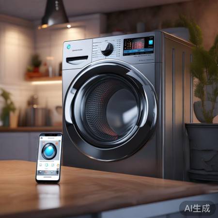 智能洗衣机，WiFi远程操控