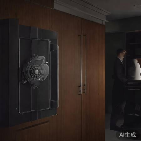 保险柜尺寸匹配,隐蔽性强,密码