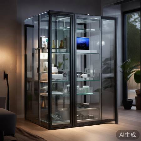 智能家居新宠:保险柜变装饰柜