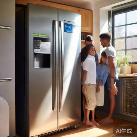 环保冰箱选风冷,节能静音好家居