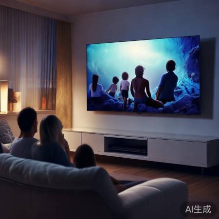 电视摆放高度影响观影体验