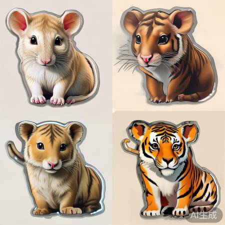 十二生肖冰箱贴，萌化人心！