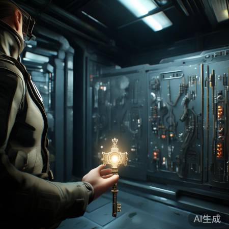 高级保险柜，特殊钥匙解锁