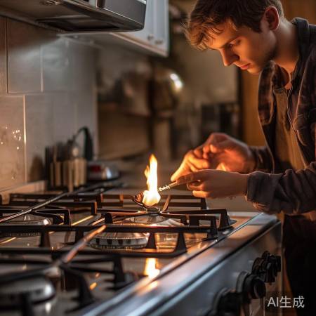 调整点火针,远离火焰,求助专业