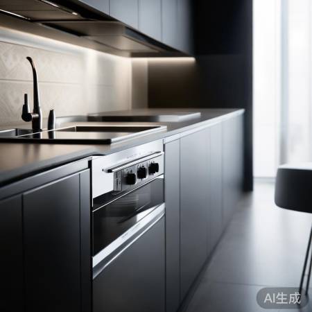 集成灶空间有限，故无排水盘设计