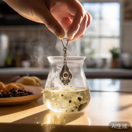 白醋除银黑，注意浸泡时长。