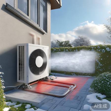 空气能地暖:吸收空气热,温暖室