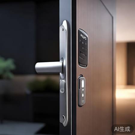 飞利浦智能锁,C级锁芯,防盗报