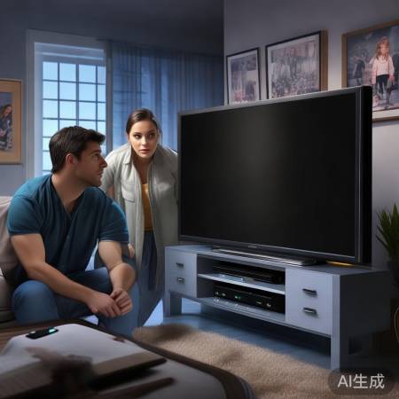 电视黑屏，电源排查法。