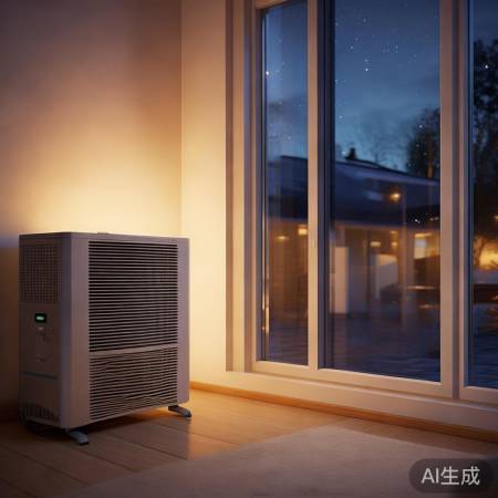 夜间关机省电，提升热泵效率。