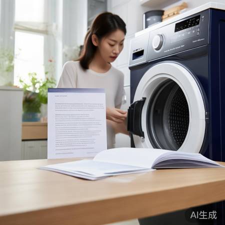 查看手册，洗衣机操作指南
