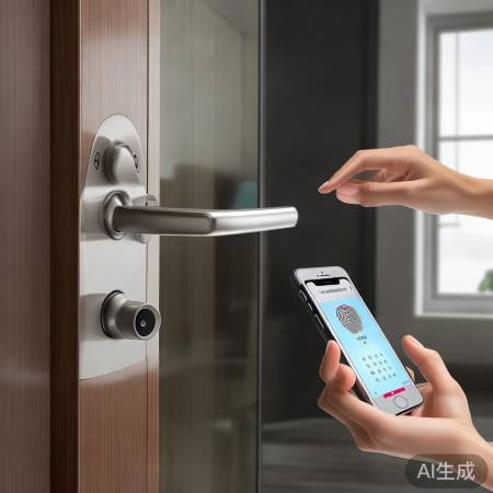 指纹锁换密法：按键、APP、键