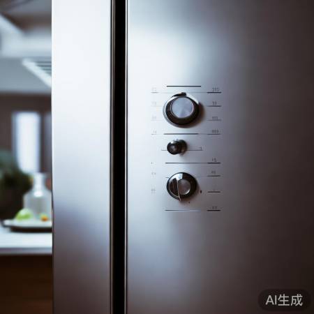 调温旋钮数字小,冰箱温度低。