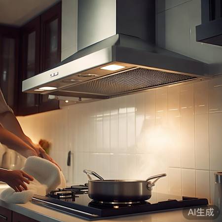 油烟机清洁防堵塞