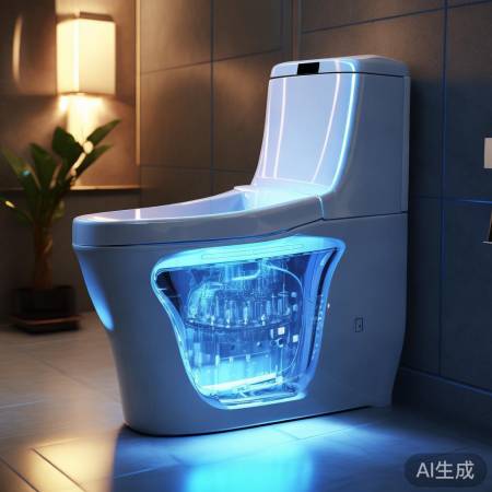 纳米智能马桶，科技洁身，多效体