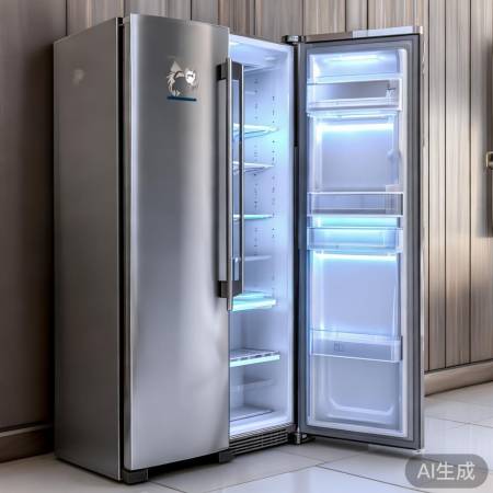 环保节能冰箱,狮子logo,节