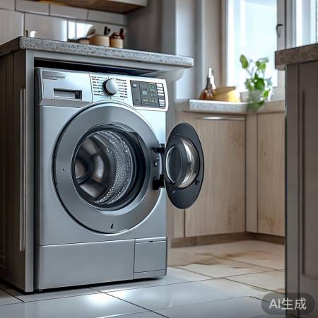洗衣机高度选对，空间不浪费