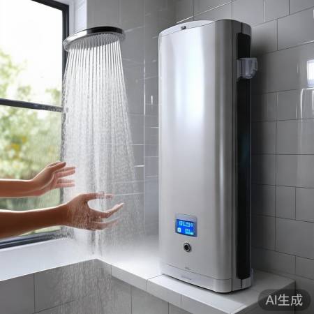 热水器保温节能，洗澡先冷水，减