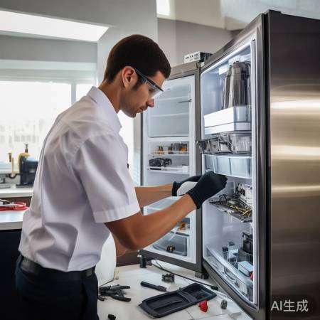 “冰箱变频板更,谨记安全,勿自