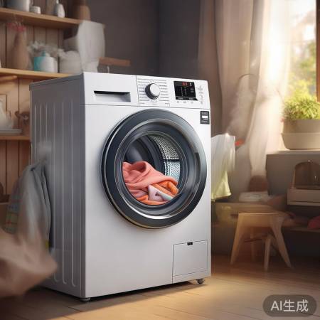 云米洗衣机自动平衡，告别震动困