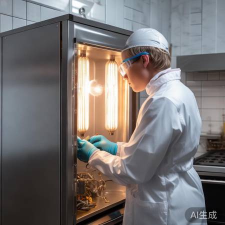 断电消毒柜，安全换灯管