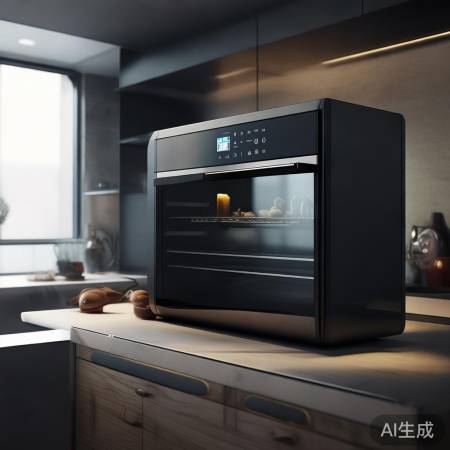 顾家新智能油烟机，自动调节风力