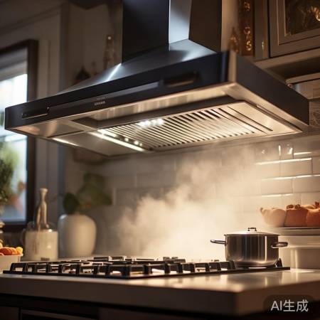 厨房好管家,抽油烟机护健康。