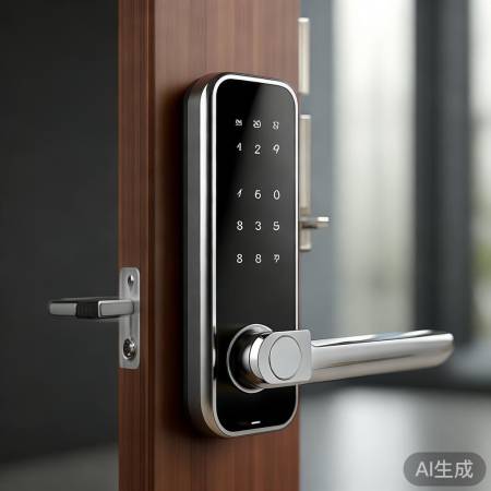 简约时尚，小巧智能锁