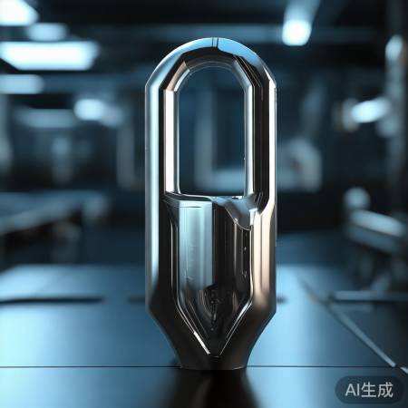 科幻子弹头锁,科技感十足