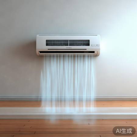 空调振动大，重装检查零件。