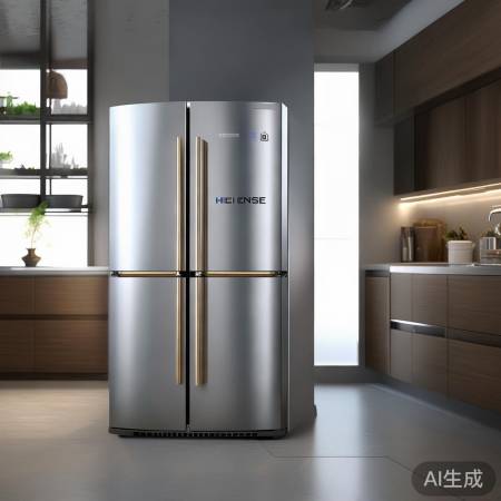 海信冰箱，时尚设计，人性空间。