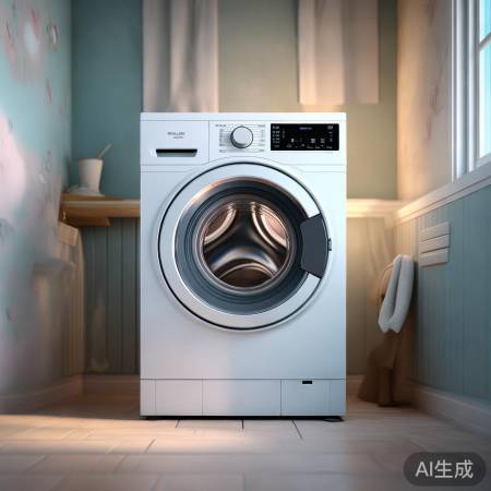 智能洗衣机,静音洗涤,不打扰睡