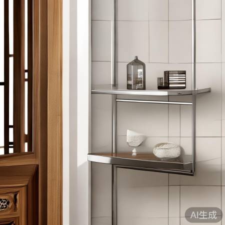 卫生间风格配后置架
