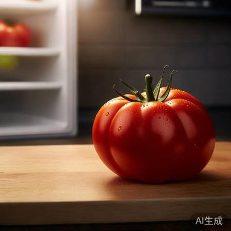 “西红柿避光冷藏，防变质”