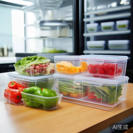 保鲜盒锁鲜，冰箱整洁助手