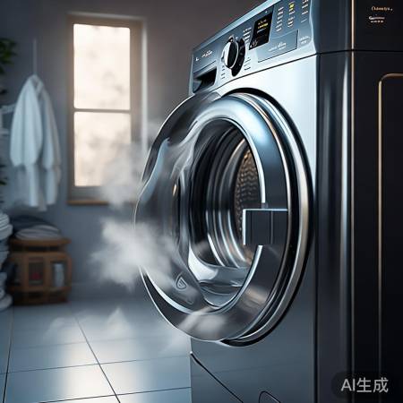 启动洗衣机，正常运作