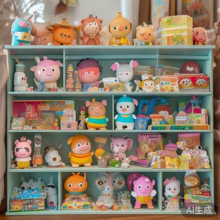 网红酒柜摆件，萌趣可爱受追捧。