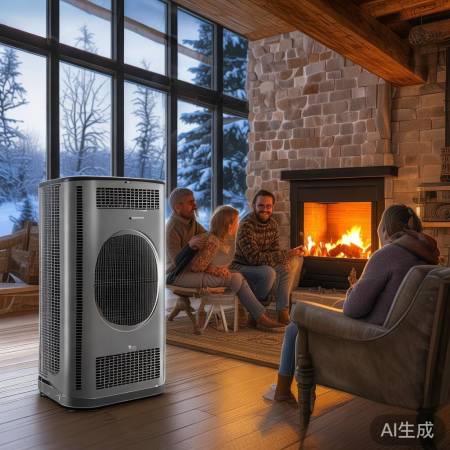 空气能制冷，冬暖夏凉无忧