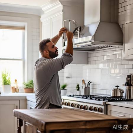 谨慎安装抽油烟机,生活更美好。