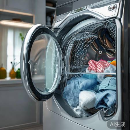 “滚筒洗衣机,水洗新体验!”