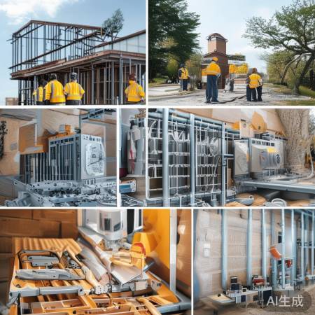 外墙空气能地暖安装三步走