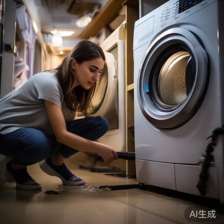 “定期查洗衣管道,畅通无忧洗护