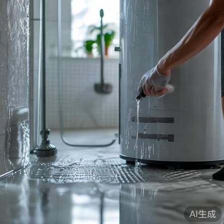 定期清洁热水器，除垢防凝水