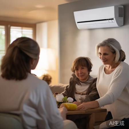 中央空调换气，关闭房间空调，开